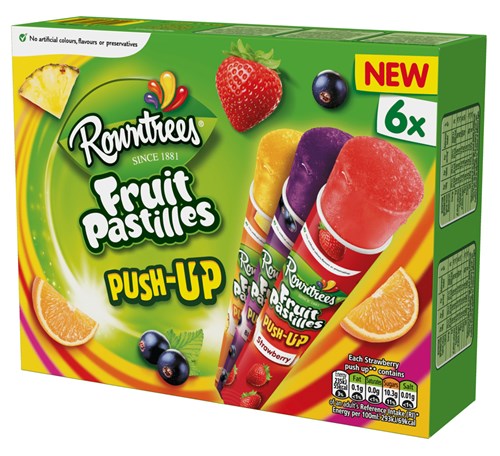 Rowntree Fruit Pastille Push Up Ice Lollies